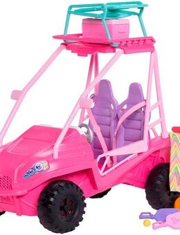 Barbie Spielzeug-Auto Barbie Mysteries: Mission Strand Ultimativer Strand-Buggy