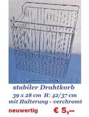 schöner, neuwertiger Metallkorb in 90439