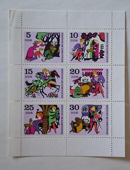 DDR 1970 Kleinbogen Märchenblock - Görlitz