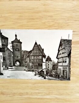 Ansichtskarte-Ak-173-Rothenburg o.d. Tauber- Plönlein- - Nörvenich