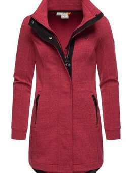 Ragwear Sweatjacke Letrice Sportliche Zip-Jacke mit hohem Kragen