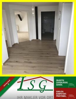 Diese kleine 3-Raum Wohnung verzaubert! - Wohnen im Grünen - DG - Rossau