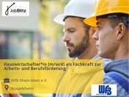 Hauswirtschafter*in (m/w/d) als Fachkraft zur Arbeits- und Berufsförderung - Rüsselsheim