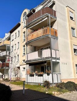 Helle 2-Zimmer-Wohnung mit Tiefgarage und Westbalkon - Leipzig