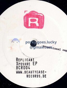 Replicant - X-Posure E.P. 2004 Promo White Label 12" EP Vinyl Italo-Disco Electro Synth-pop - München Bogenhausen