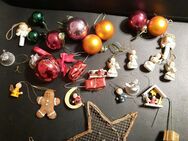 28 Stück weihnachtliche Anhänger Baumschmuck Holzanhänger Deko Weihnachskugeln - Essen