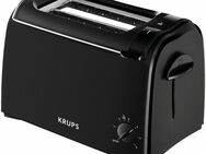 Krups Toaster Pro Aroma KH1518, 2 kurze Schlitze, für 2 Scheiben, 700 W, Krümelschublade, 6 Bräunungsstufen, Hebe-Funktion