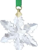 Swarovski Dekohänger Annual Edition Little Snowflake Ornament 2024 (1 St), Swarovski® Kristall in 00000