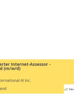Personalisierter Internet-Assessor - Deutschland (m/w/d) - Berlin Mitte