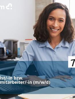 Rezeptionist/-in bzw. Empfangsmitarbeiter/-in (m/w/d) - München