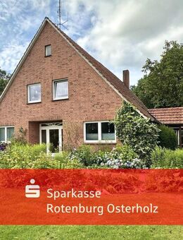 Ein Zuhause voller Möglichkeiten- zwei Wohneinheiten mit Nebengebäude - Gnarrenburg