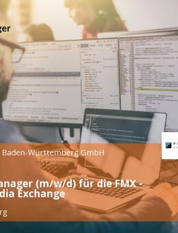 Project Manager (m/w/d) für die FMX - Film & Media Exchange - Ludwigsburg