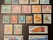 21 Briefmarken DDR, gestempelt, von 1953 - 1978 - Leverkusen