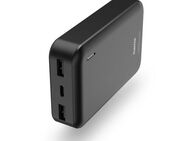 Hama Powerbank 10000mAh, 1x USB-C, 2x USB-A, Anthrazit, akkuschonend Laden Powerbank 10000 mAh
