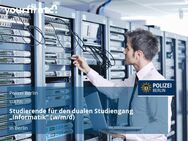 Studierende für den dualen Studiengang „Informatik“ (w/m/d) - Berlin