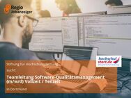 Teamleitung Software-Qualitätsmanagement (m/w/d) Vollzeit / Teilzeit - Dortmund