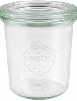 WECK Einmachglas, Glas, (Set, 12-tlg), Mini-Sturzglas, ohne Ringe und Klammern