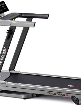 STAMM BODYFIT Laufband TRACK ORION 06 (mit 40-Trainingsprogrammen und 3 extra großen LED-Anzeigen), bis max. 16 km/h, klappbar, mit Steigung, 120 kg max. Benutzergewicht