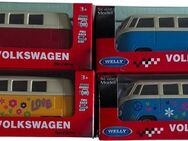 4x VW T1 Bulli – Kult auf Rädern,Welly Nex Die Cast Modellautos,Neu,OVP - Datteln