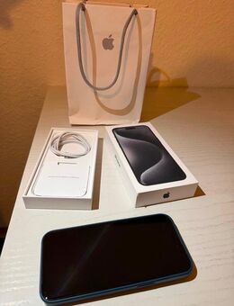 IPhone 15 Pro Max 256GB schwarz + Apple Case & Orginalverpackung - Stuttgart