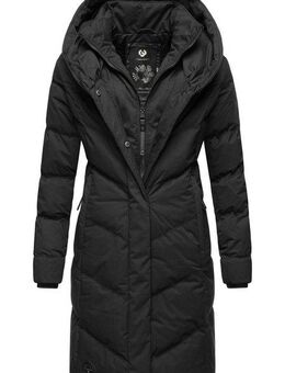 Ragwear Steppmantel Natalka stylischer, gesteppter Winterparka mit gefütterter Kapuze