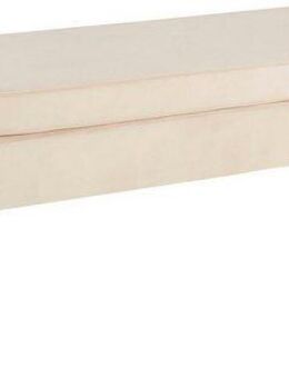 SalesFever Polsterbank Clam Elegante Polsterbank, Eleganz in Gold: Breite 142cm