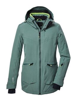Killtec Skijacke KSW 38 WMN SKI JCKT Atmungsaktive, wasserdichte Skijacke mit Schneefang