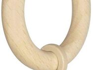 GARESA Gardinenring Holzring mit Haken, (20-St), für Durchmesser bis 28mm, einfache Montage