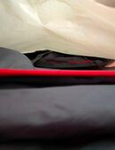 Kleines Wurfzelt fachgerecht verpacken in 16356