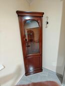 Eckvitrine von Selva mit Beleuchtung in 66130