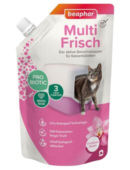 beaphar Multi-Frisch für Katzentoiletten - Sparpaket: Orchidee (2 x 400 g)