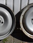 4 Stück STAHLFELGEN 5J x 14 ET 25 Michelin 500B14FH 4-Loch in 97199