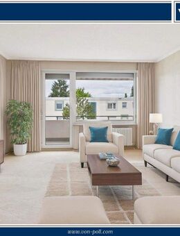 Platz für neue Wohnideen: 3-Zimmer-Wohnung mit Balkon und Tiefgaragenstellplatz - Niederwerrn