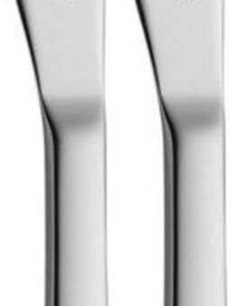 WMF Obstmesser Nuova, für 2 Personen, 18 cm, Wellenschliff, Cromargan Edelstahl rostfrei