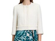 Betty&Co Jackenblazer Betty & Co Bolero-Jacke mit aufgesetzten Taschen Material
