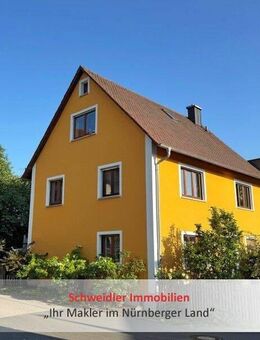 Rarität auf dem Land! Charmantes, saniertes EFH mit Scheune &schön angelegtem Garten bei Offenhausen - Offenhausen