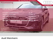 Audi A3, Sportback S line 35 TFSI, Jahr 2022 - Weinheim