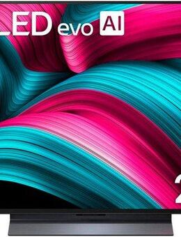 LG OLED48C5ELB OLED-Fernseher (121 cm/48 Zoll, 4K Ultra HD, Smart-TV)