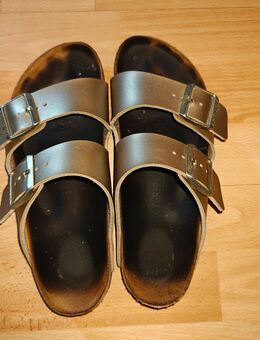 Goldfarbene Birkenstock Größe 37 - Berlin Mitte