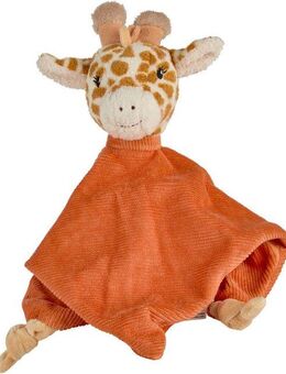 Sterntaler® Schmusetuch Giraffe Kaya, M, mit Beißring aus Silikon