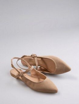 Aniston SHOES Slingpumps, Flat, Sommerschuh, Riemchensandale - neue KOLLEKTION, schmale Form