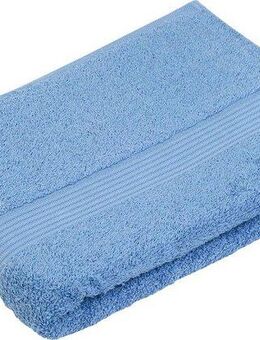 Gözze Badetuch New York, Frottier (1-St), moderne Uni-Farben, strukturierte Borte, 100% Baumwolle, in 2 Größen