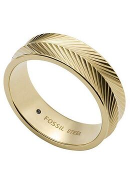 Fossil Fingerring Schmuck Geschenk Edelstahl Ring SADIE