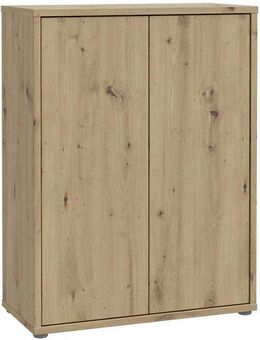 FORTE Schuhschrank Alice Springs (B/H/T 74,5/99,1/34,9 cm) Stauraumschrank, Mehrzweckschrank, grifflose Front, Push to open