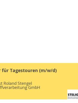 LKW-Fahrer für Tagestouren (m/w/d) - Binsfeld