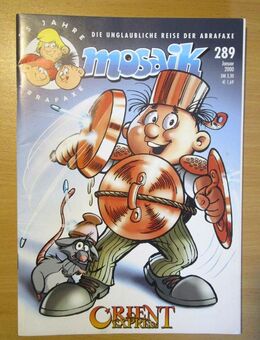 MOSAIK Abrafaxe Nr 289 - 2000 "Operation Schildkröte" 25 Jahre Abrafaxe neuwertig - Naumburg (Saale) Janisroda
