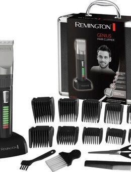 Remington Haarschneider Genius, HC5810 -, elektr. Haarschneider für Herren, Netz-/Akkubetrieb, Profi-Alukoffer