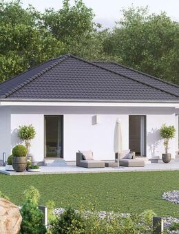 schöner Bungalow mit überdachter Terrasse - inkl. Grundstück !! - Sietow