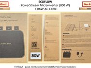 EcoFlow PowerStream Mikrowechselrichter 800 W & Power Hub Solarladekabel (6m) zu verkaufen - NEU - Tamm