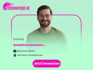 Redaktionsassistenz (m/w/d) - Garmisch-Partenkirchen